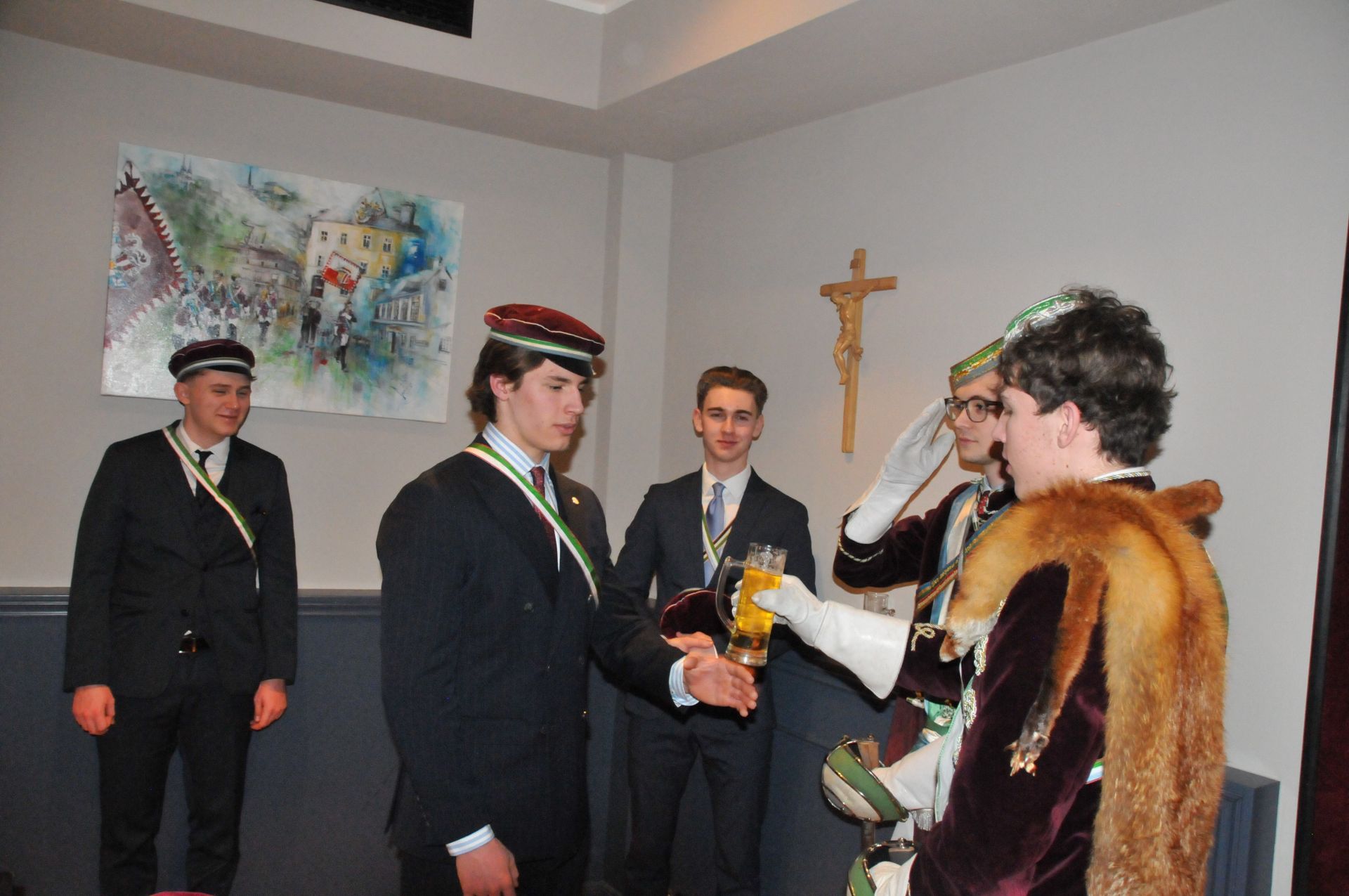 Antrittskneipe \\"Champus & Sekt\\"