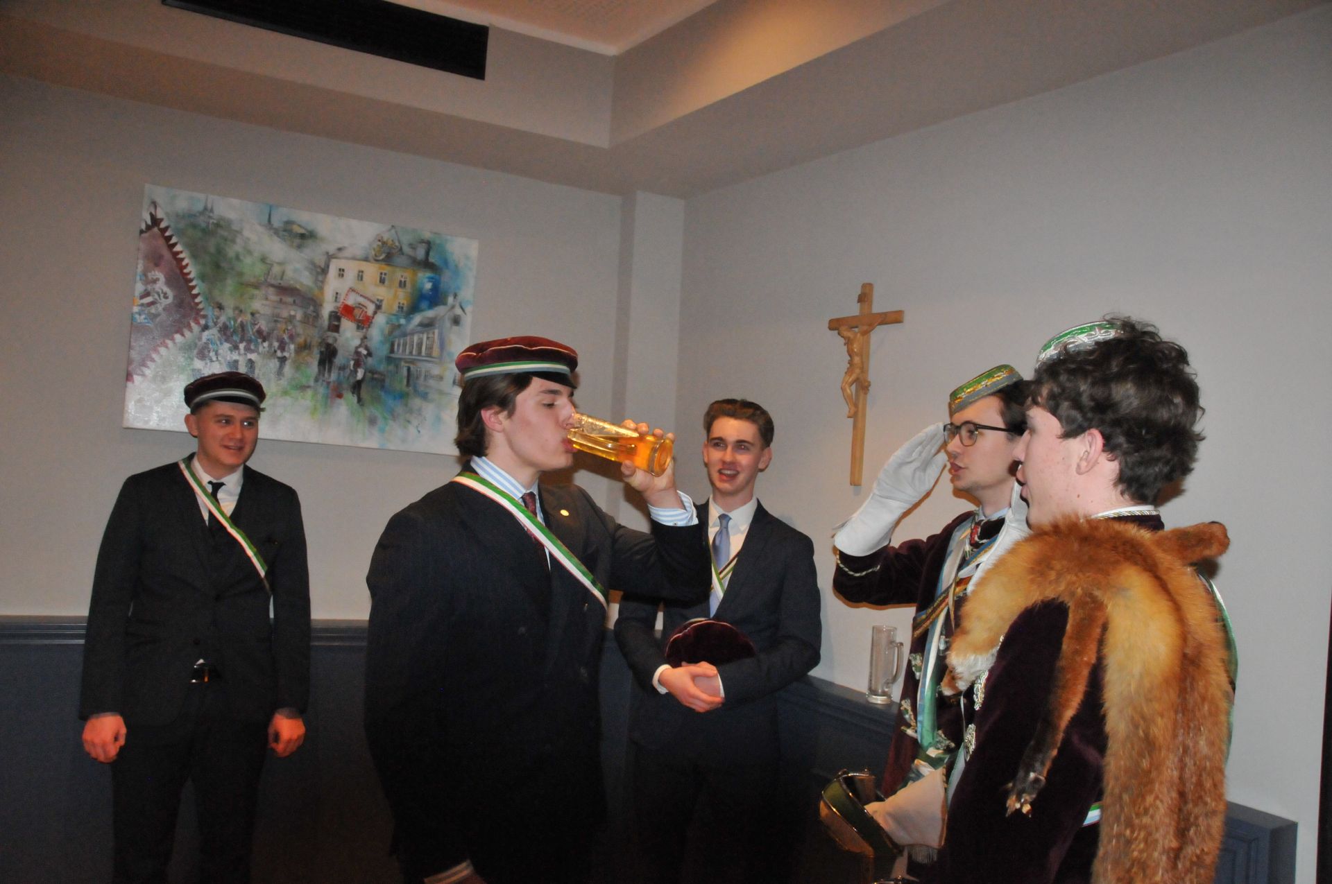 Antrittskneipe \\"Champus & Sekt\\"