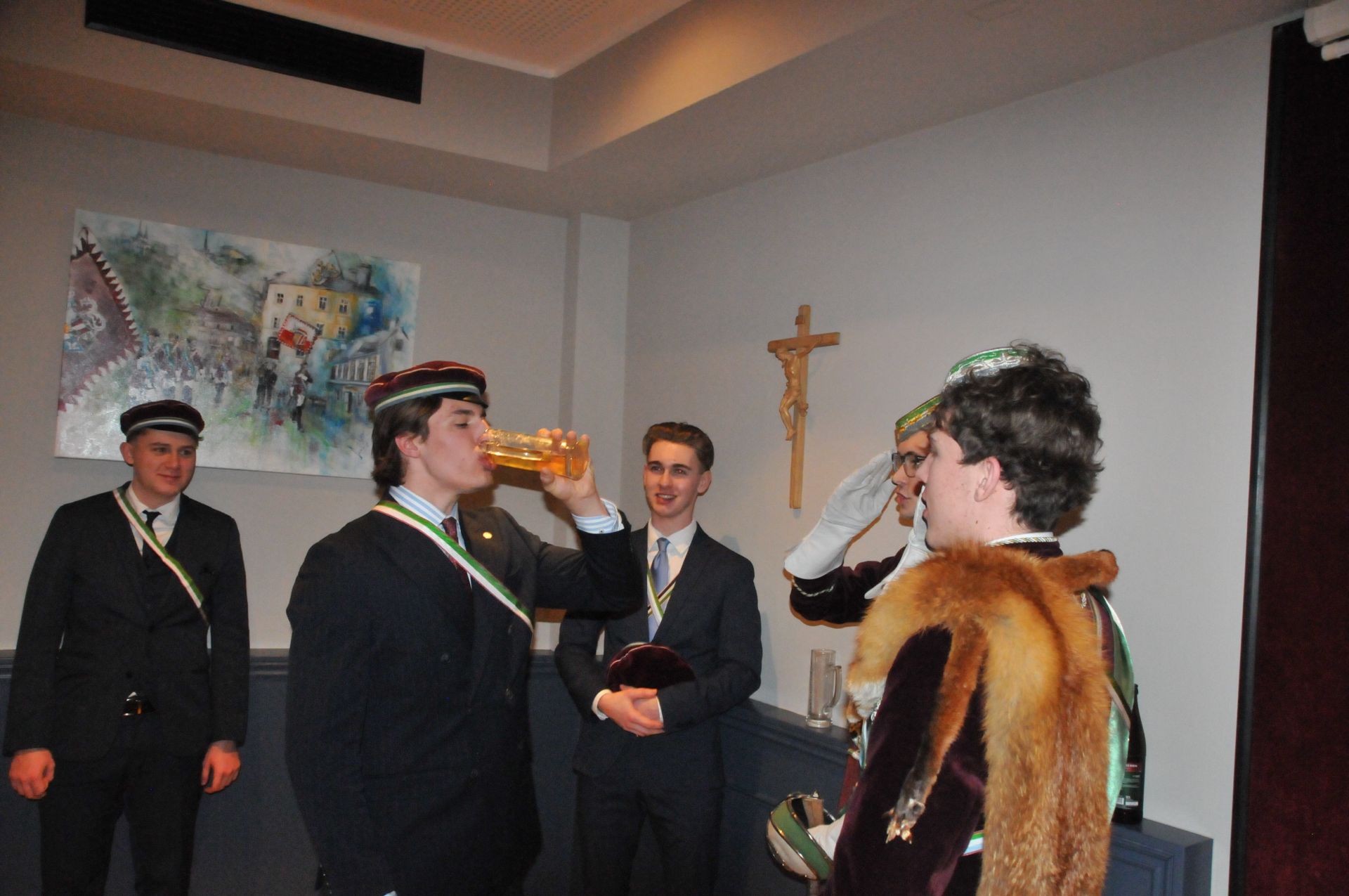 Antrittskneipe \\"Champus & Sekt\\"