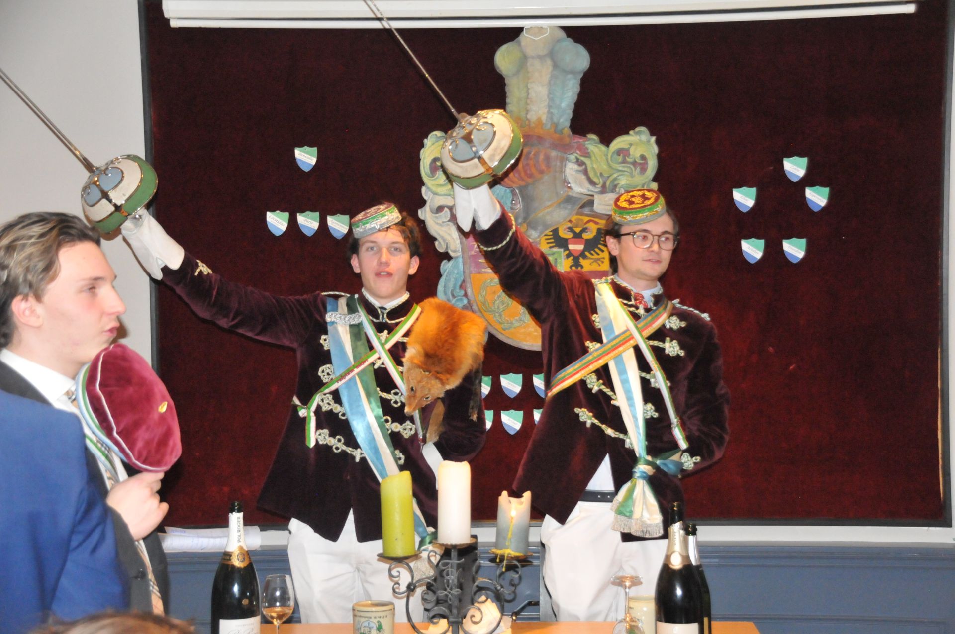 Antrittskneipe Champus & Sekt