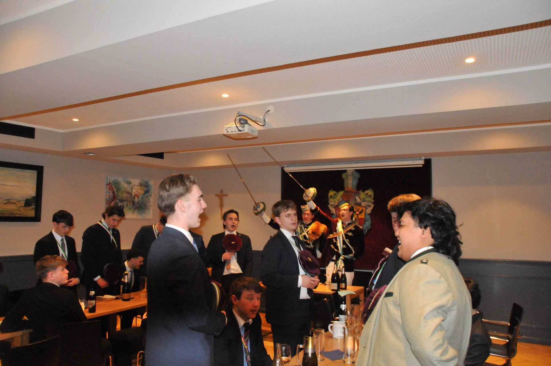 Antrittskneipe Champus & Sekt