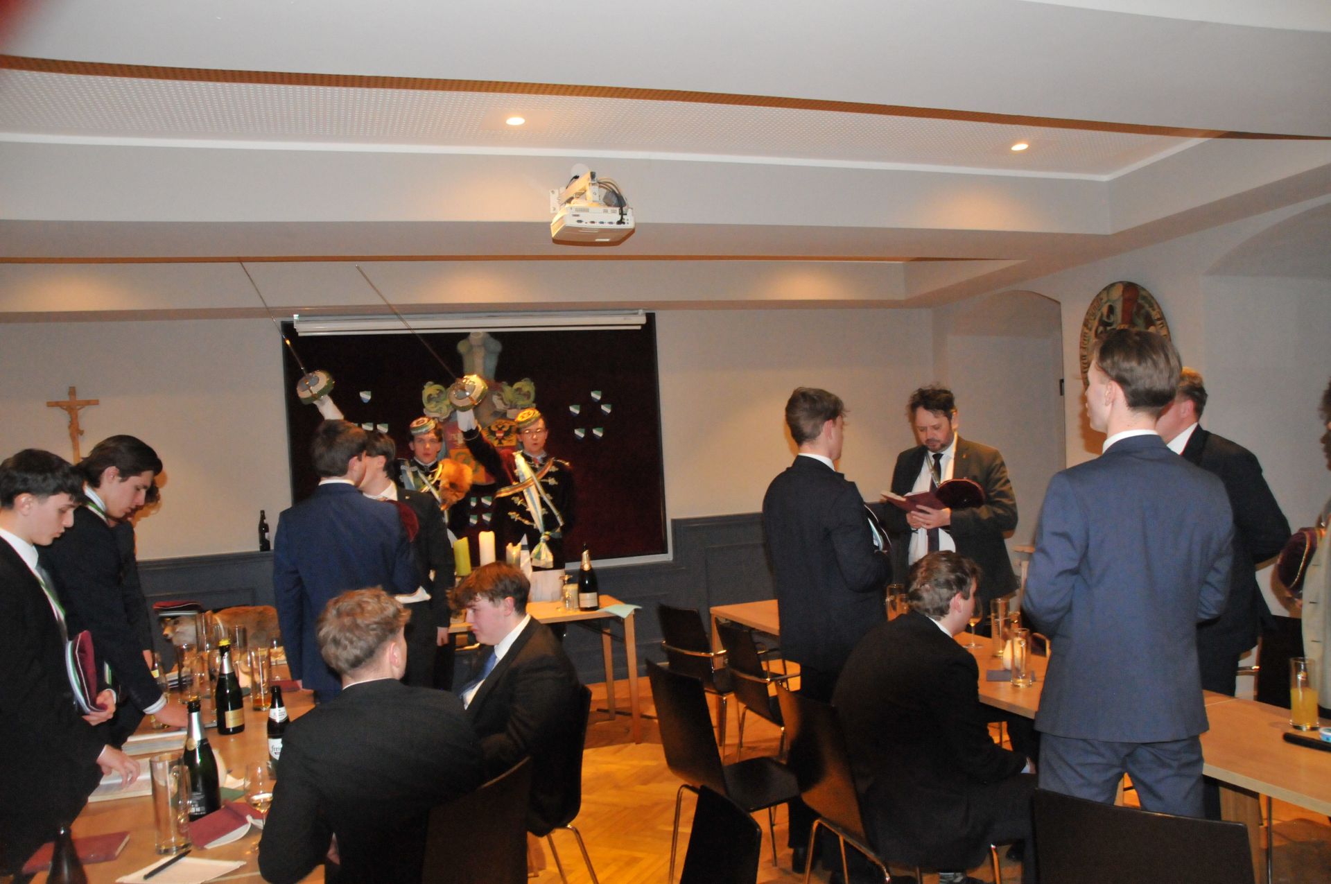 Antrittskneipe Champus & Sekt
