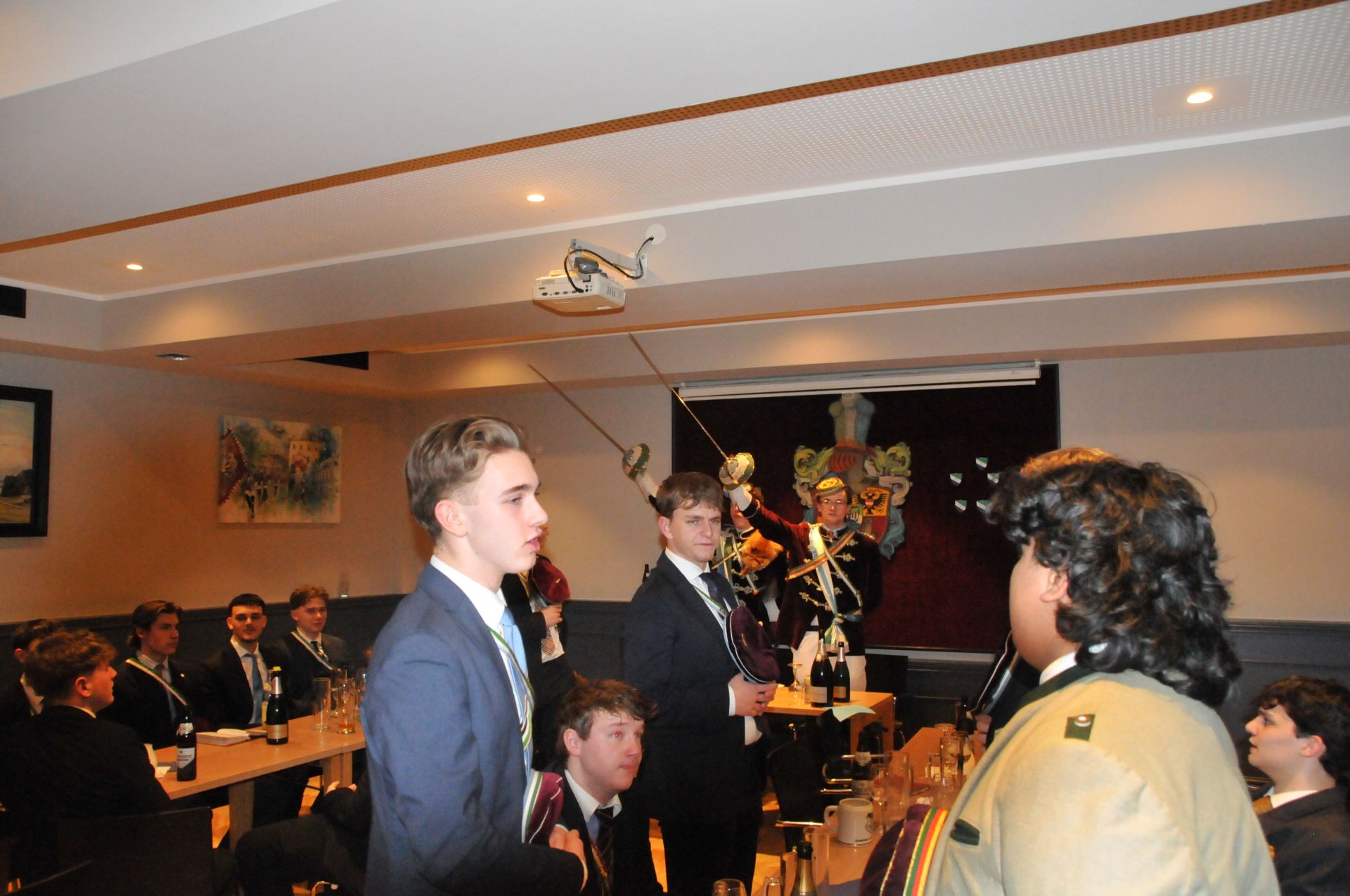 Antrittskneipe Champus & Sekt