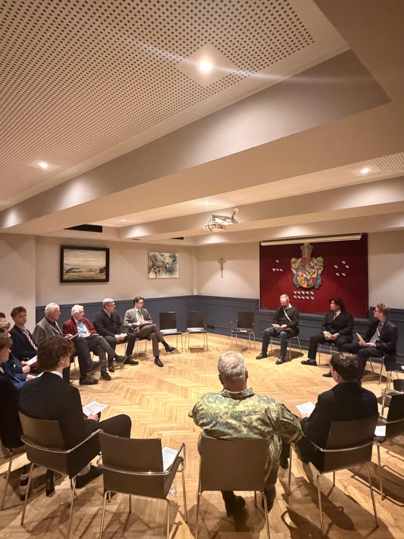 Altherrentränke „Osterbesinnung mit Bbr. MilKurat P.Prior MMag. Jakob Stoiber v. Aristoteles“