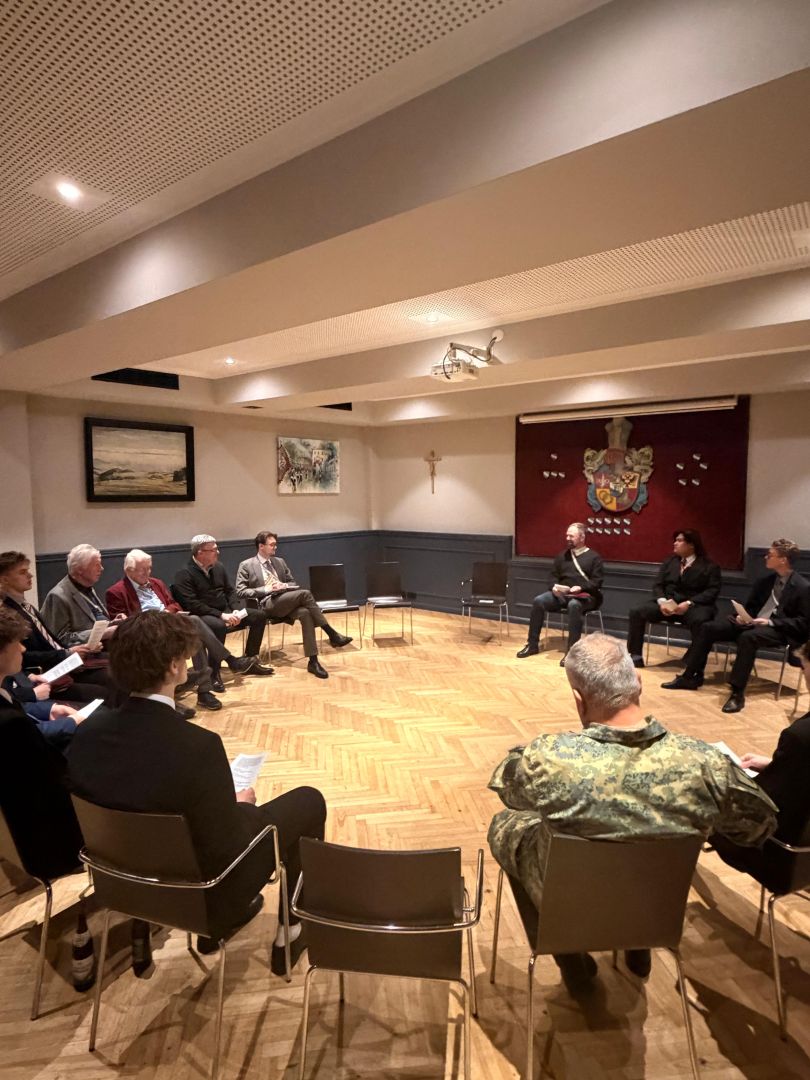 Altherrentränke „Osterbesinnung mit Bbr. MilKurat P.Prior MMag. Jakob Stoiber v. Aristoteles“