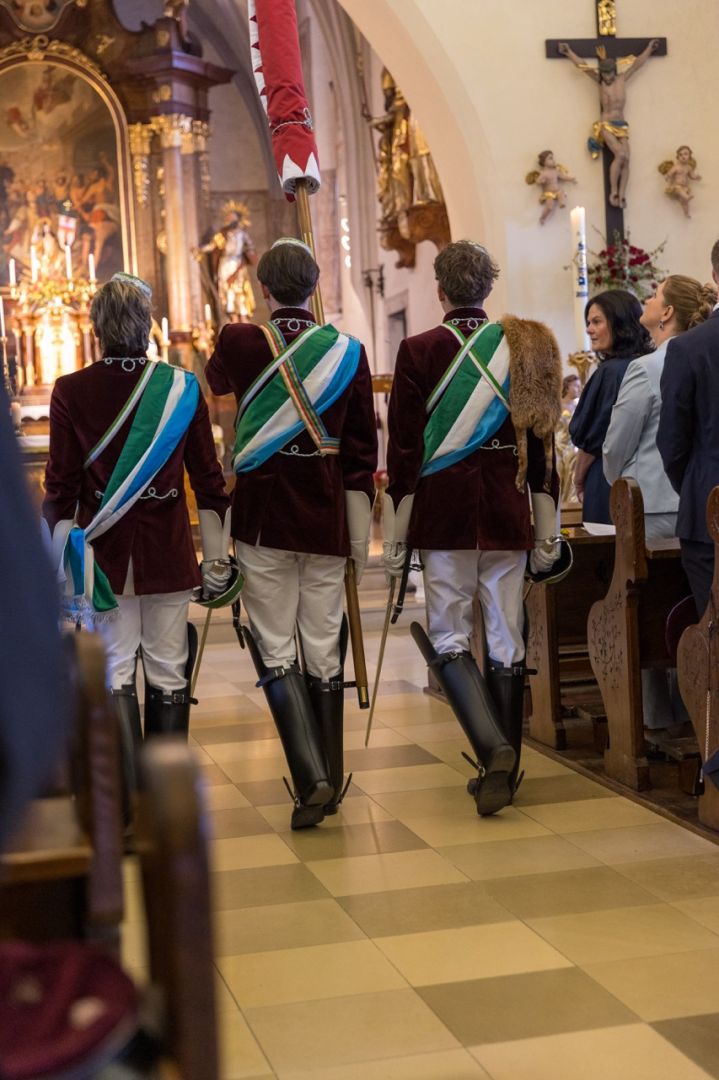 Heilige Messe in der Pfarrkirche Steyregg