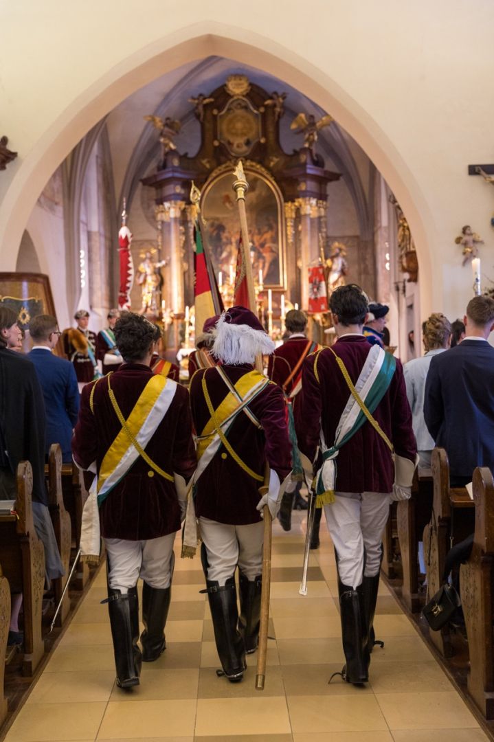 Heilige Messe in der Pfarrkirche Steyregg