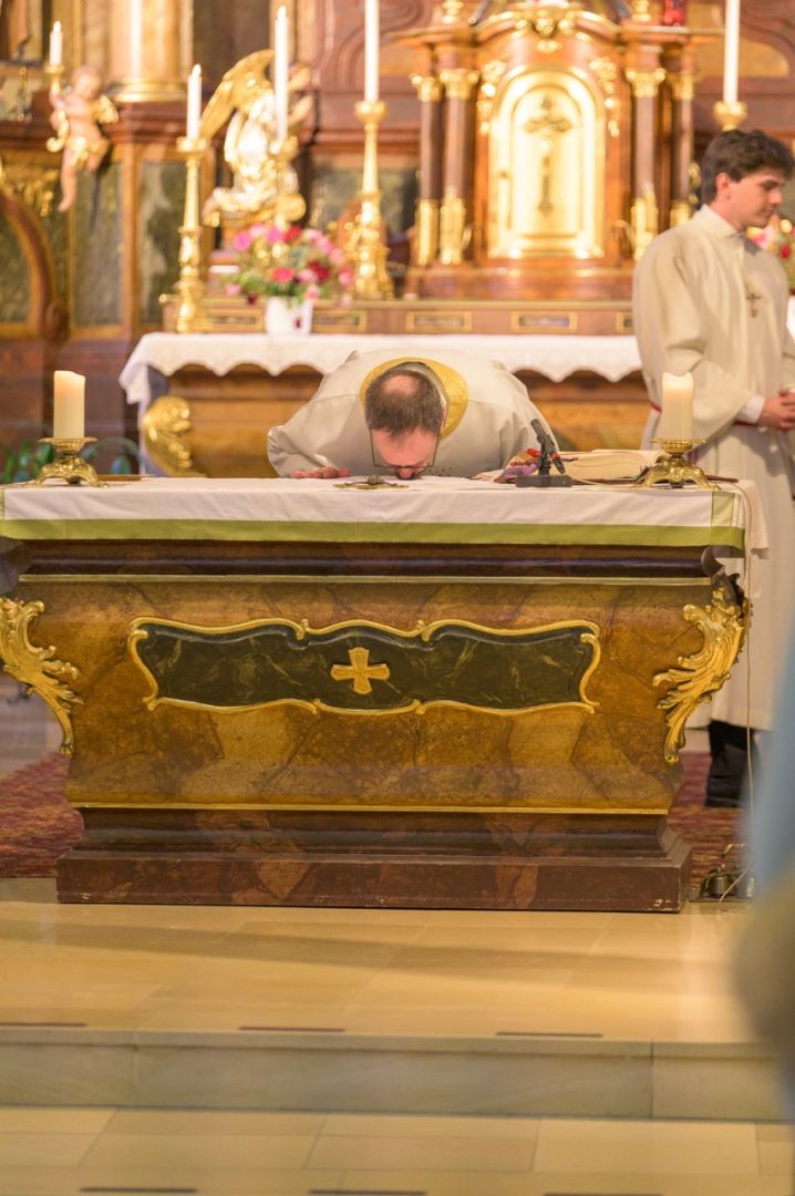 Heilige Messe in der Pfarrkirche Steyregg