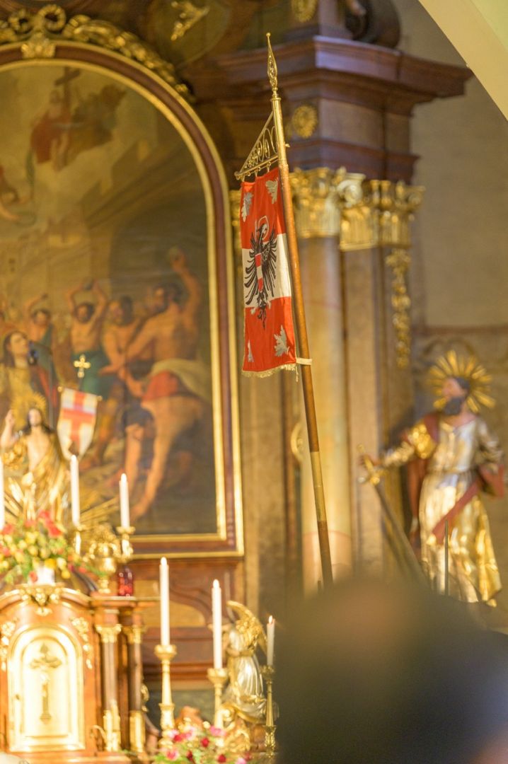 Heilige Messe in der Pfarrkirche Steyregg