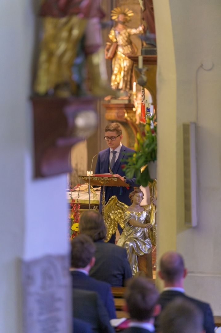 Heilige Messe in der Pfarrkirche Steyregg