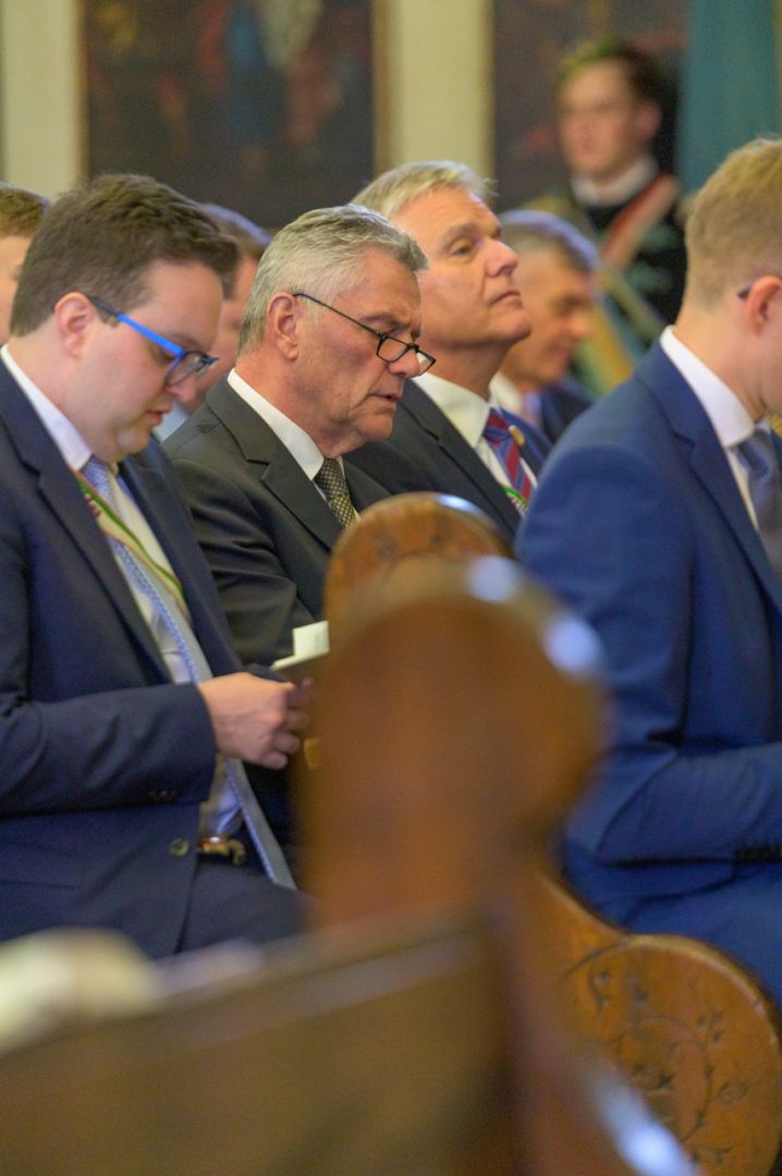 Heilige Messe in der Pfarrkirche Steyregg