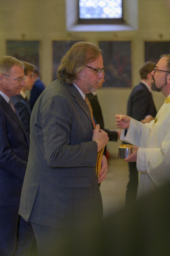 Heilige Messe in der Pfarrkirche Steyregg