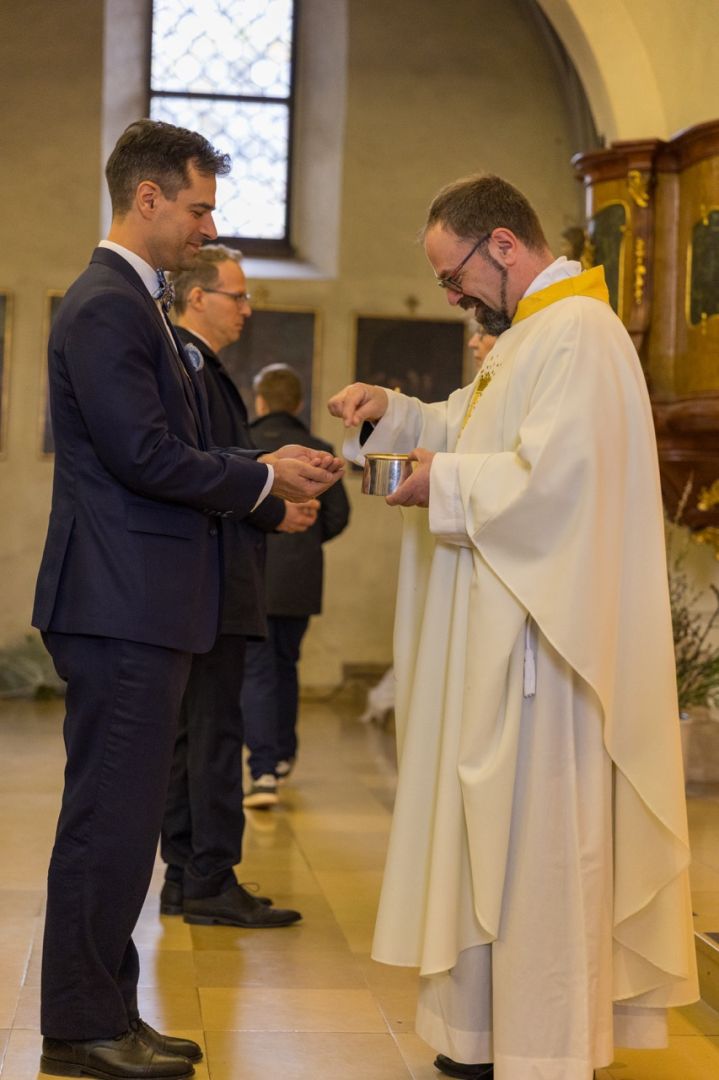 Heilige Messe in der Pfarrkirche Steyregg
