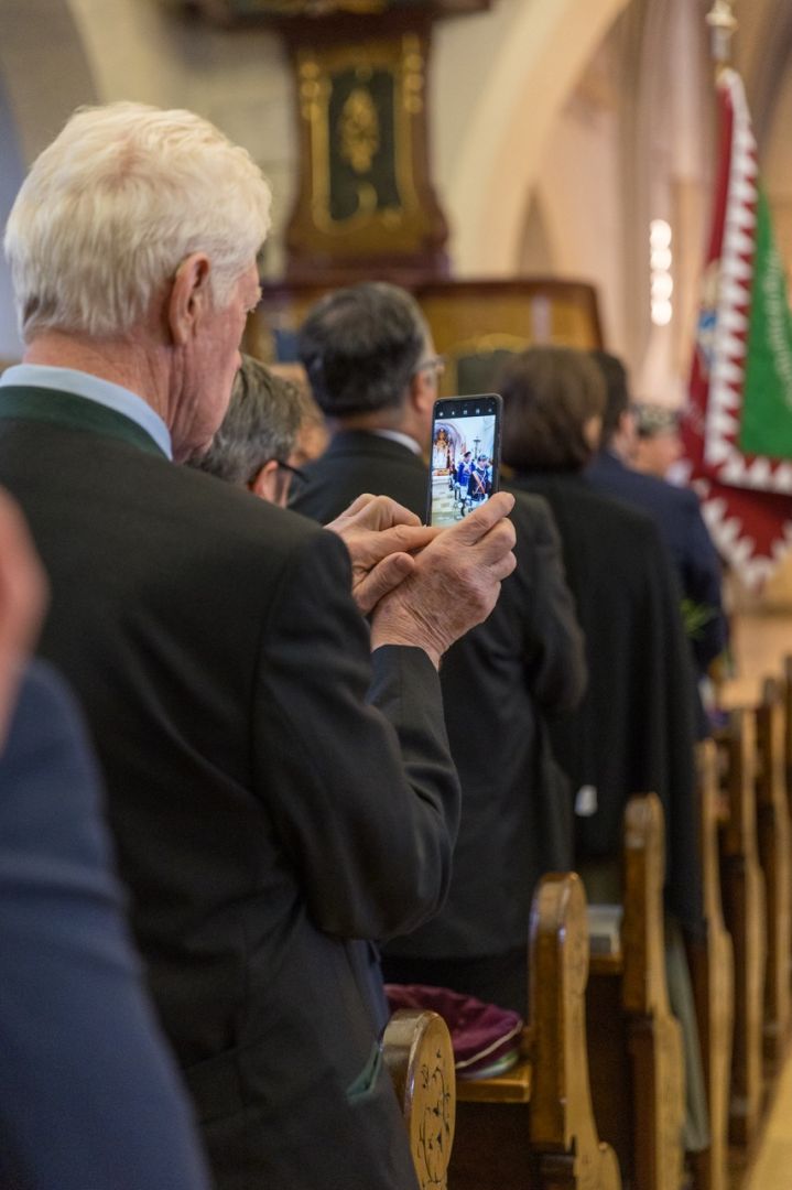 Heilige Messe in der Pfarrkirche Steyregg