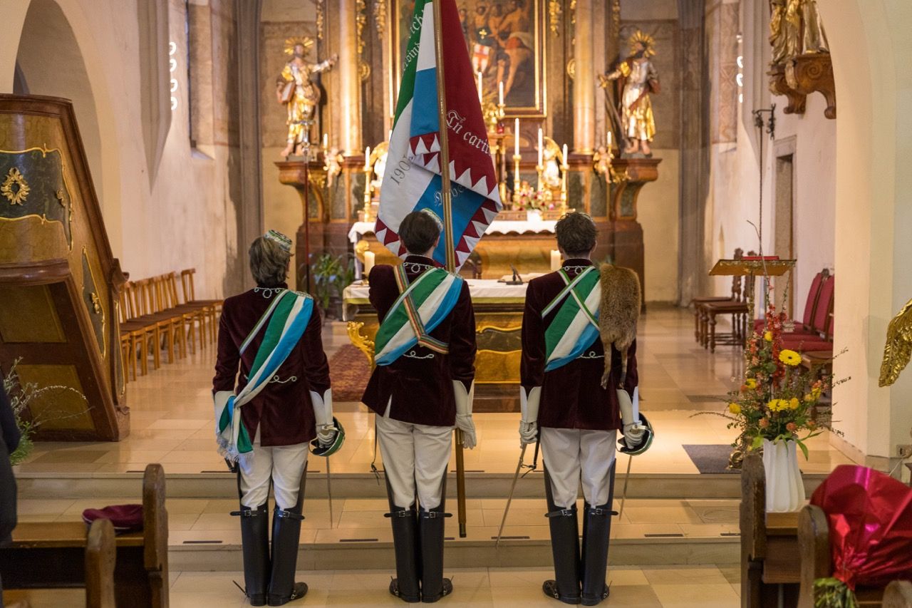 Heilige Messe in der Pfarrkirche Steyregg