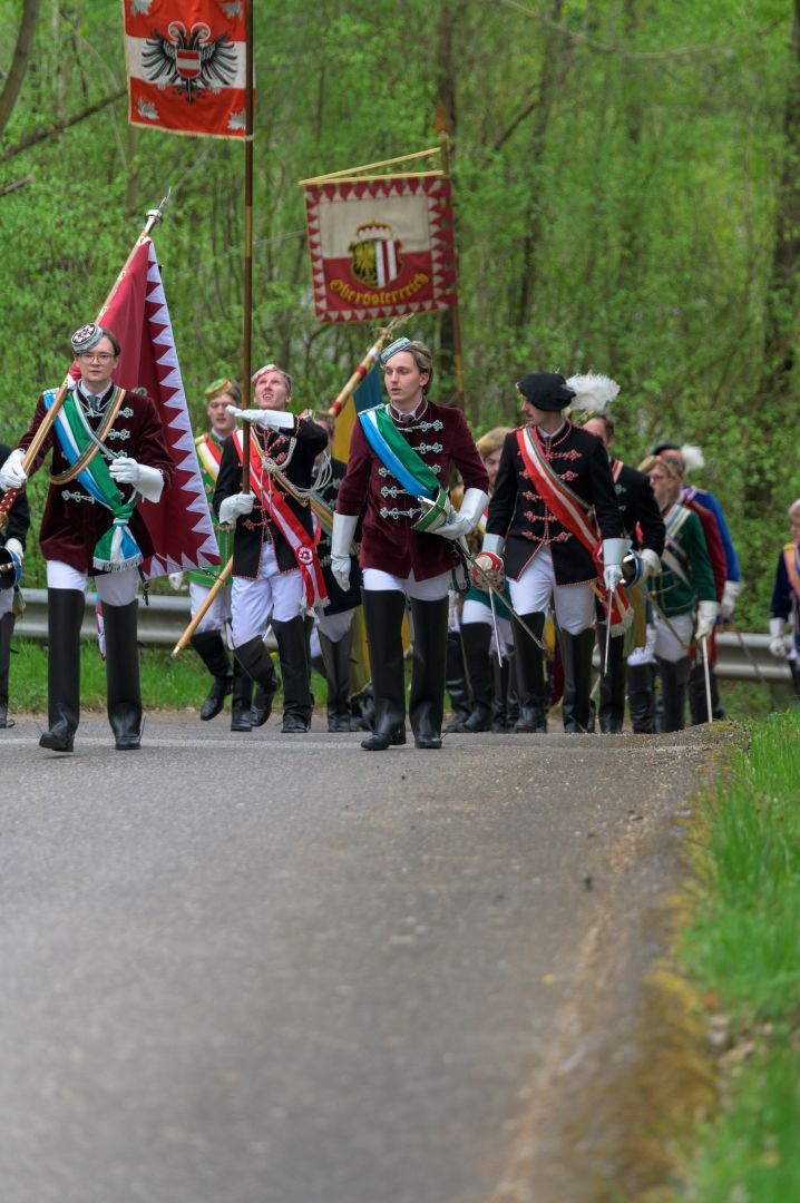 Festumzug zum Schloss Steyregg