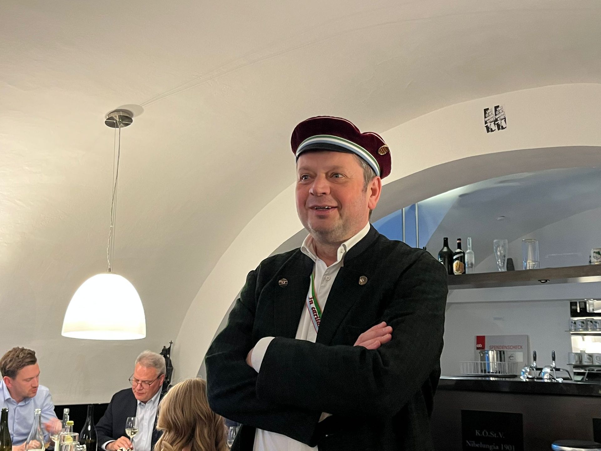 Altherrentränke „Schaumweinverkostung mit Bbr. Heinz Lehner v. Moskito“
